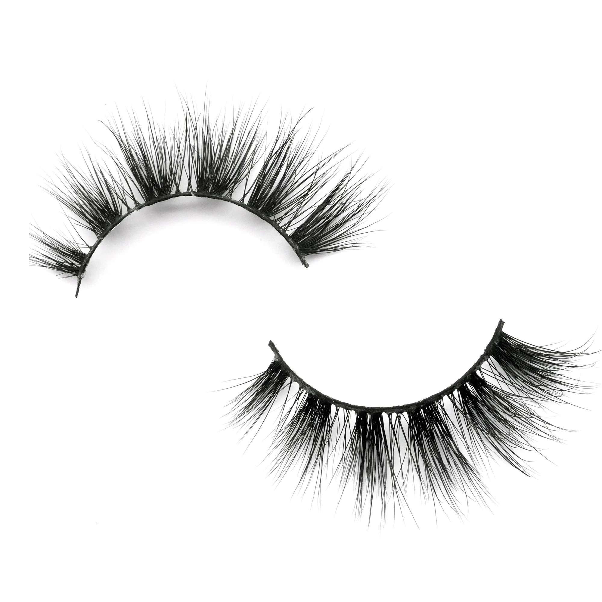 HW25 HUISGHAIR 3D норковые ресницы для наращивания ресниц ручная работа толстые Объемные Накладные ресницы 1 пара норковые ресницы Горячий стиль - Цвет: HW25