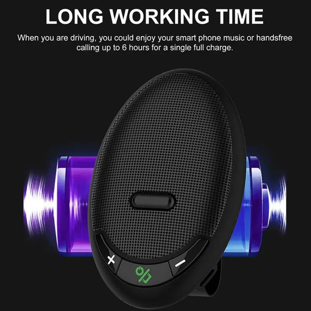 

Multipoint Speakerphone Bluetooth V5.0 EDR Wireless Player For IPhone Kit Dropship Ca Bluetooth F7K6 MP3 Music Handsfree An U8C4