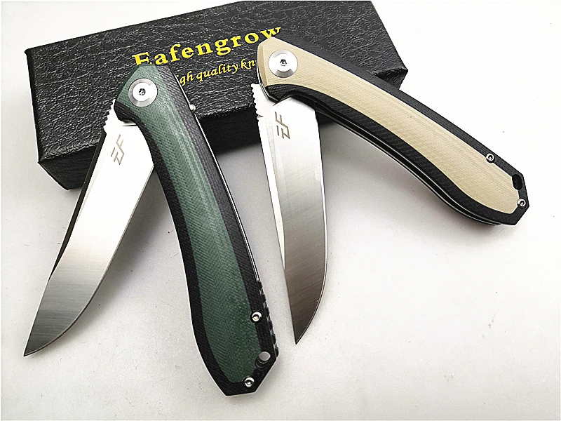 Складной карманный нож Eafengrow EF947 G10 ручка D2 для кемпинга охоты выживания EDC сада -