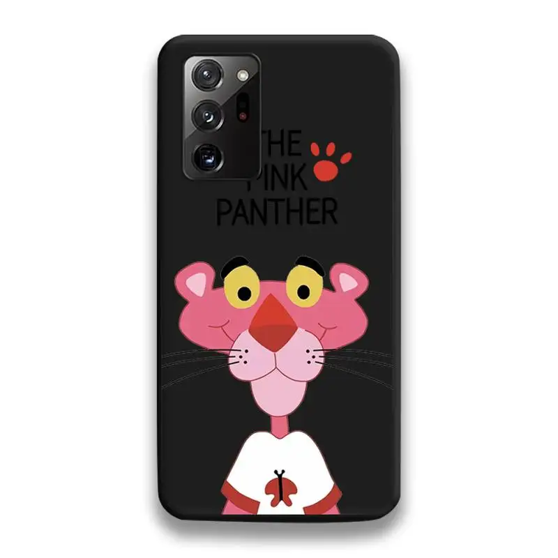 Мультяшный милый розовый чехол для телефона P-Panthers Samsung Galaxy Note20 ultra 7 8 9 10 Plus lite M51 M21