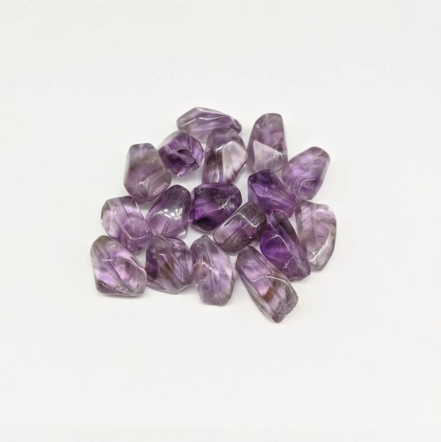 

15x20mm Irregular Natural Amethysts Stone Beads Fit Jewelry Nekclace DIY Loose Beads Strand 15'' about19pcs