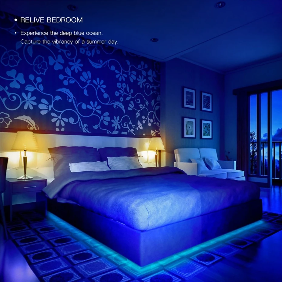 

Xiaomi Youpin RGB Smart Home LED Light Strip WiFi Remote Control 16 Million Colors Flexible Intelligent Scenes 60 Led