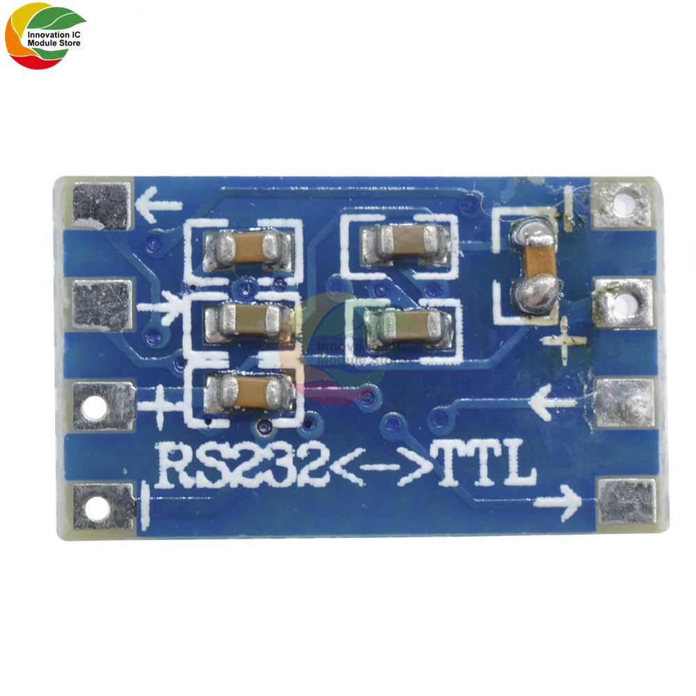 5 шт. Новый последовательный преобразователь с листьями Mini MAX3232 RS232 на TTL мигающий