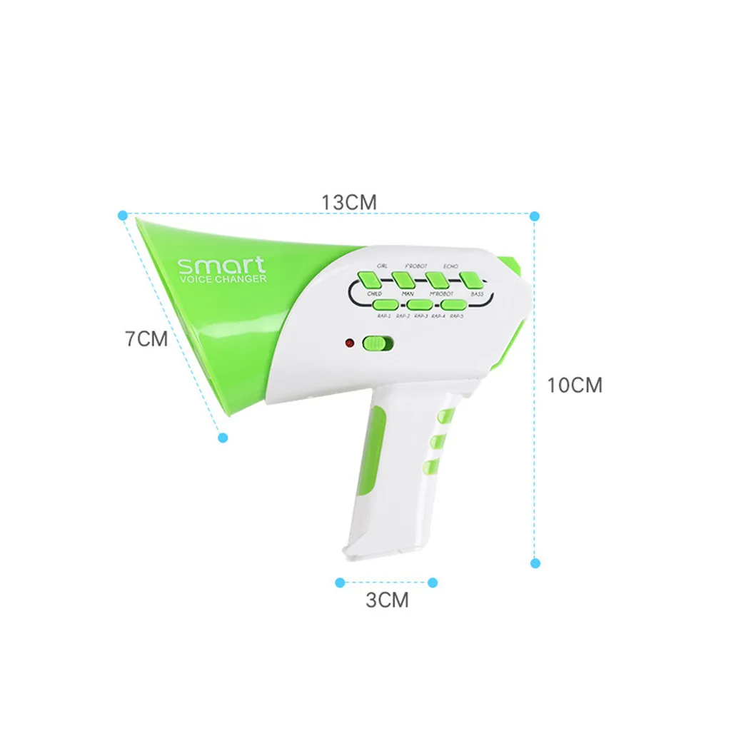 

Children's voice changer Newly upgraded multi-channel voice changer horn handheld loudspeaker Funny voice changer amplifier F4