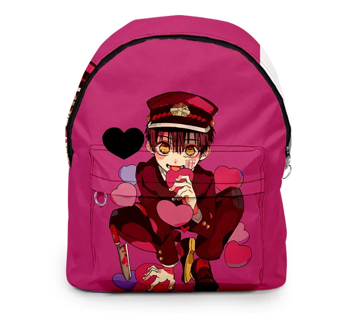 Новый рюкзак Jibaku Shounen Hanako kun для унитаза дорожный женщин студенток Холщовая Сумка