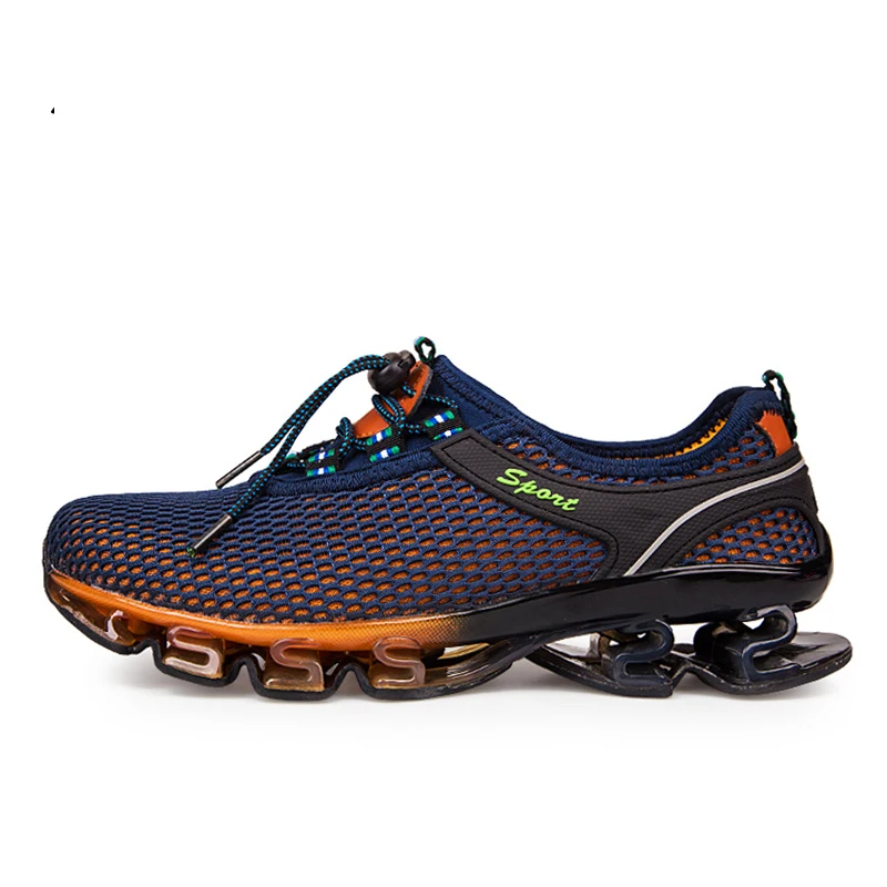 Супер крутая дышащая обувь для бега мужские кроссовки отскакивающие уличная