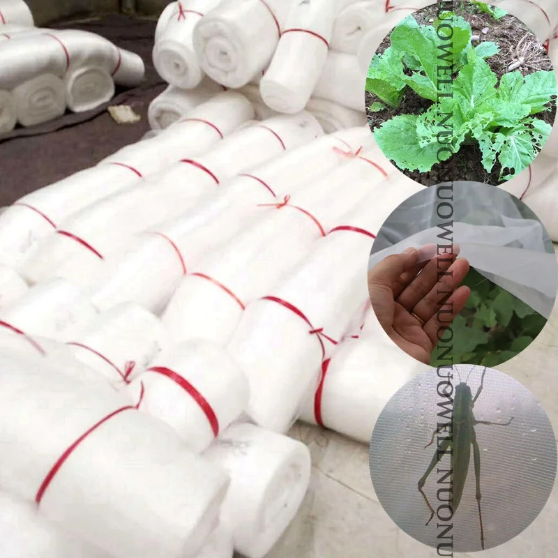 Width:5m 50m/Bundle Greenhouse Anti Insect Nets Garden Pest Control NetsFruit Vegetable Protection Care Cover Garden Neting