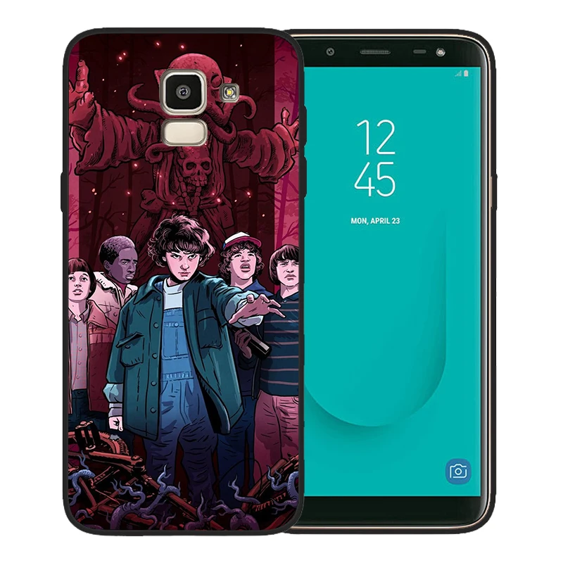 

Stranger Things Season 3 Phone Case For Samsung Galaxy S10 case S8 S6 S7 S9 J2 J3 J5 J7 J4 J6 J8 2018 Plus Etui Coque Cover