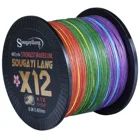 Sougayilang новая сверхпрочная плетеная рыболовная леска X12 из 12 нитей, 150 м, 350 м, 550 м, многонитевая полиэтиленовая леска, Морская рыбалка, снасти