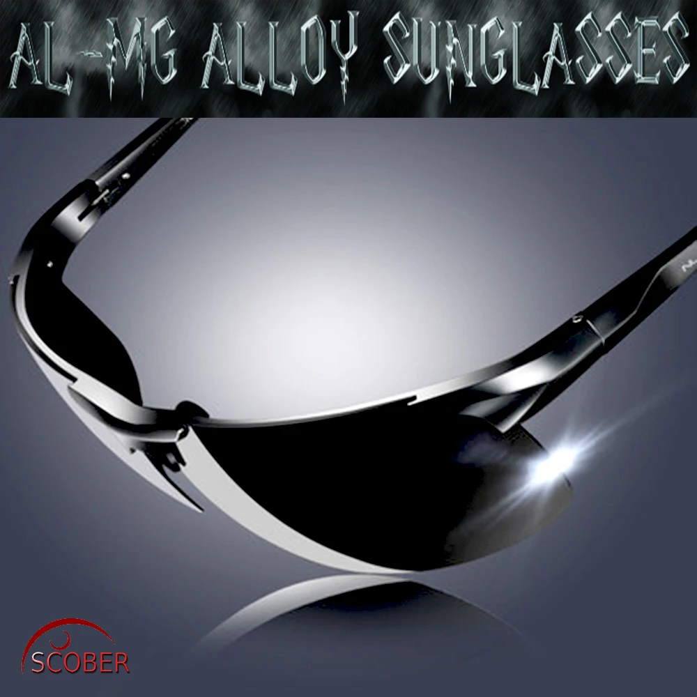 

Lentes De Sol Mujer = Scober Sport's Al-mg Men Polarized Sunglasses Tac Enhanced Polaroid For Polarised Uv 400 Mirror Lenses