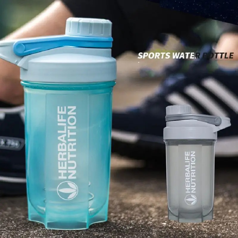500 мл протеиновый спортивный шейкер Bottle BPA Free Steel бутылка для воды с мячом Gym Fitness