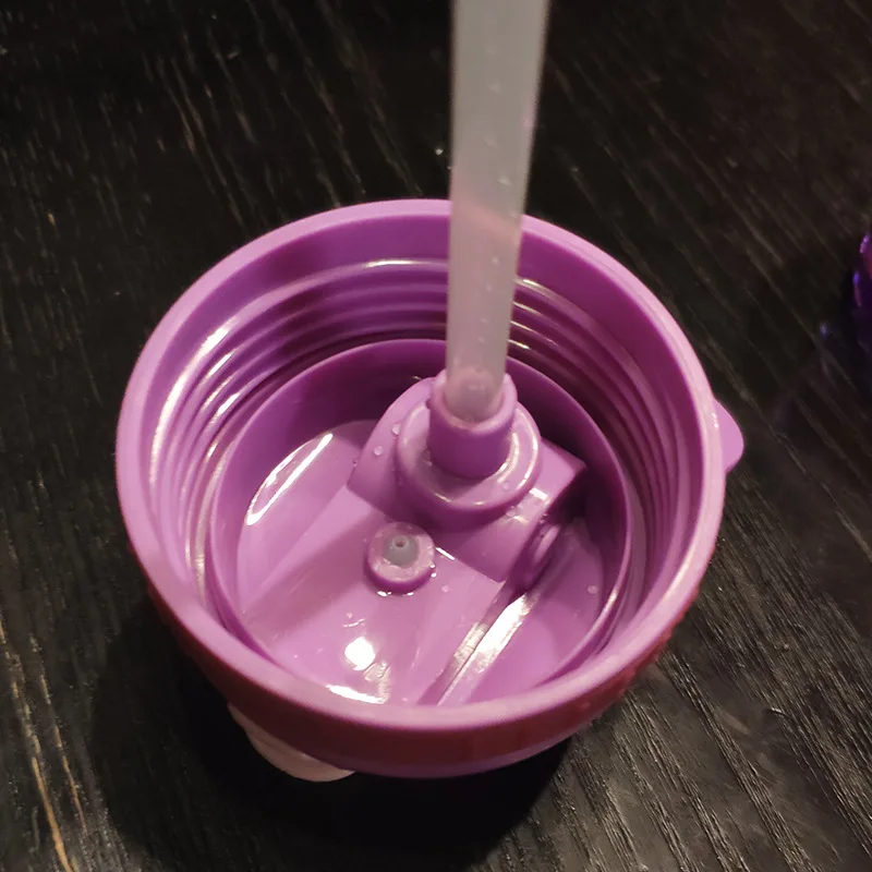 

450ml Water Bottle Children's Cute Cartoon Water Cup Student Heat-resistant Plastic Creative Anti-fall Cup