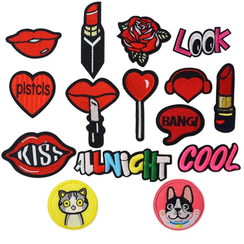 Роза цветок наносимые с помощью утюга наклейки рукоделие платья фестиваль