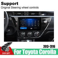 zaixi android car gps multimedia player for toyota corolla e160 e170 20132016 car navigation radio video audio car player