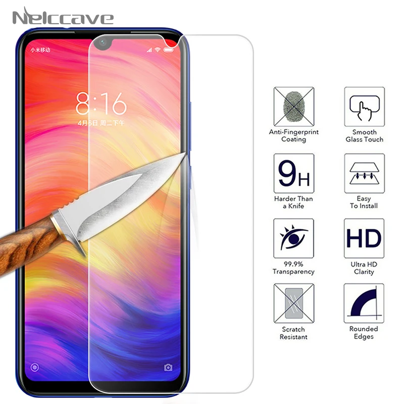 10 штук 2.5D 9H закаленное стекло для Xiaomi Redmi Note 8 Pro 7 6 5 5A 4 4X Prime HD защитная пленка для экрана