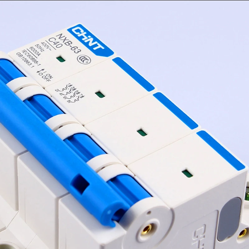 CHNT Mini Circuit Breake DZ47 NXB-63 4P 4mp Новый Бытовой Воздушный переключатель типа C биполярный
