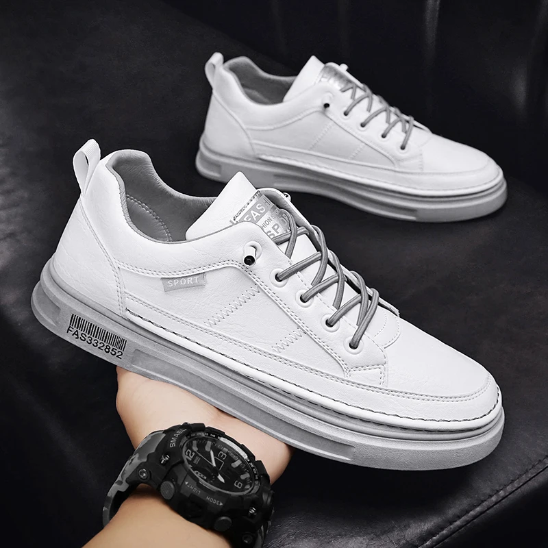 

Outdoor Men's Sports Shoes Spring Men Skateboarding Shoes Men Jogging Shoes Men Non-slip Breathable Flat Shoes Mens Sneakers