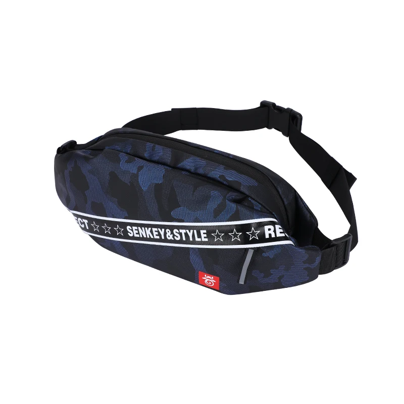 Мужские поясные сумки SenkeyStyle многофункциональные нагрудные сумочки из ткани
