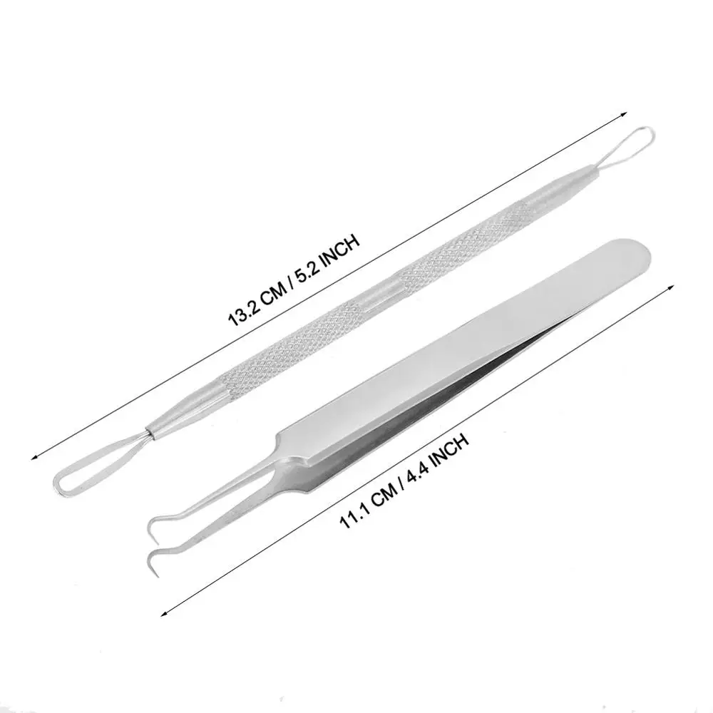 2 шт./компл. Нержавеющая сталь черноголовых удаления набор инструментов