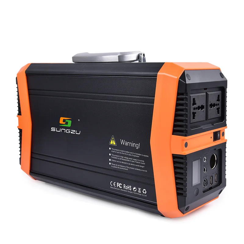 

500W 1000W 1500W Emergency Solar Generator with LED Screen Portable Power Station Outdoor Camping Mobile Power Bank 145600mAh