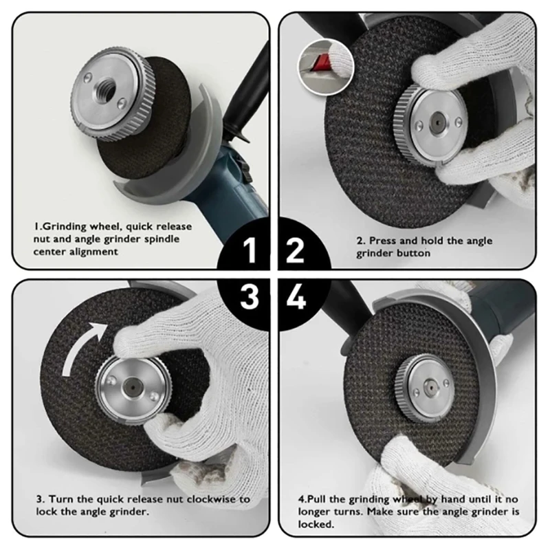2 шт. сменные гайки для угловой шлифовальной машины|Абразивные инструменты| |