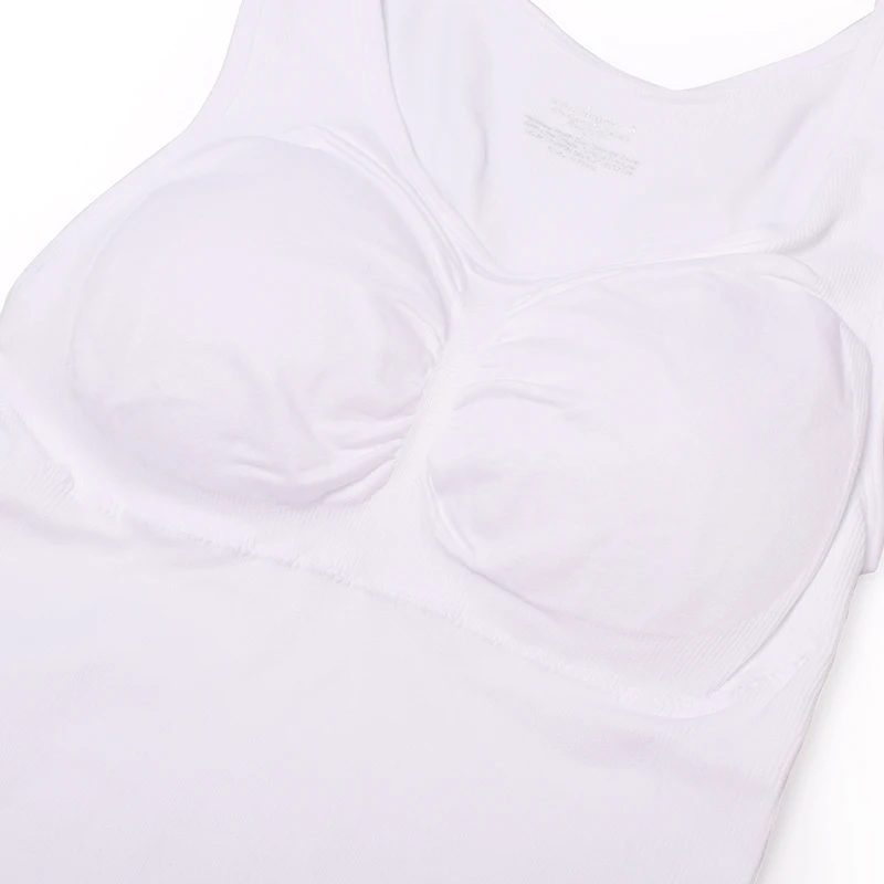 Cami Shaper Slim Up Lift размера плюс бюстгальтер Cami майка Топ для женщин Корректирующее белье съемное Корректирующее белье жилет для похудения корсет Корректирующее белье