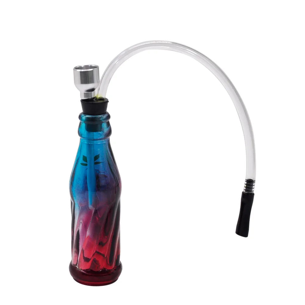 Стекло курительная трубка регги Цвет бутылка воды бутылки кока колы Форма трубы