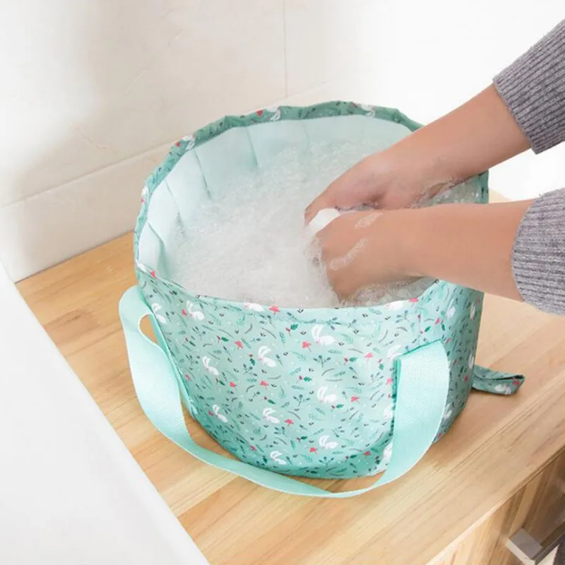Складная Ванна для ног форма ведра водонепроницаемый бассейн портативный