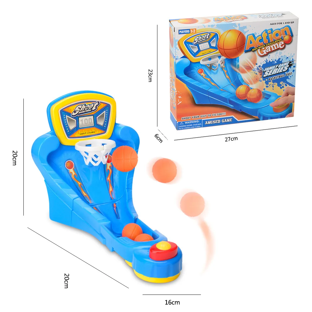 Детская машина для выталкивания пальцев мини настольная игра в баскетбол