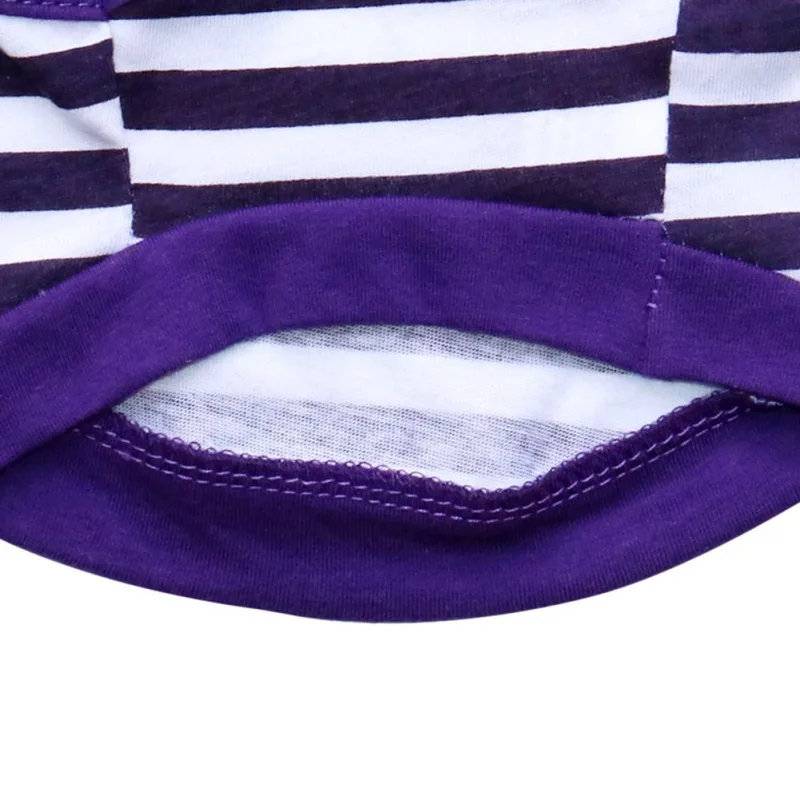 Кошачий котенок с большим глазом в полоску одежда милый щенок кошка футболка