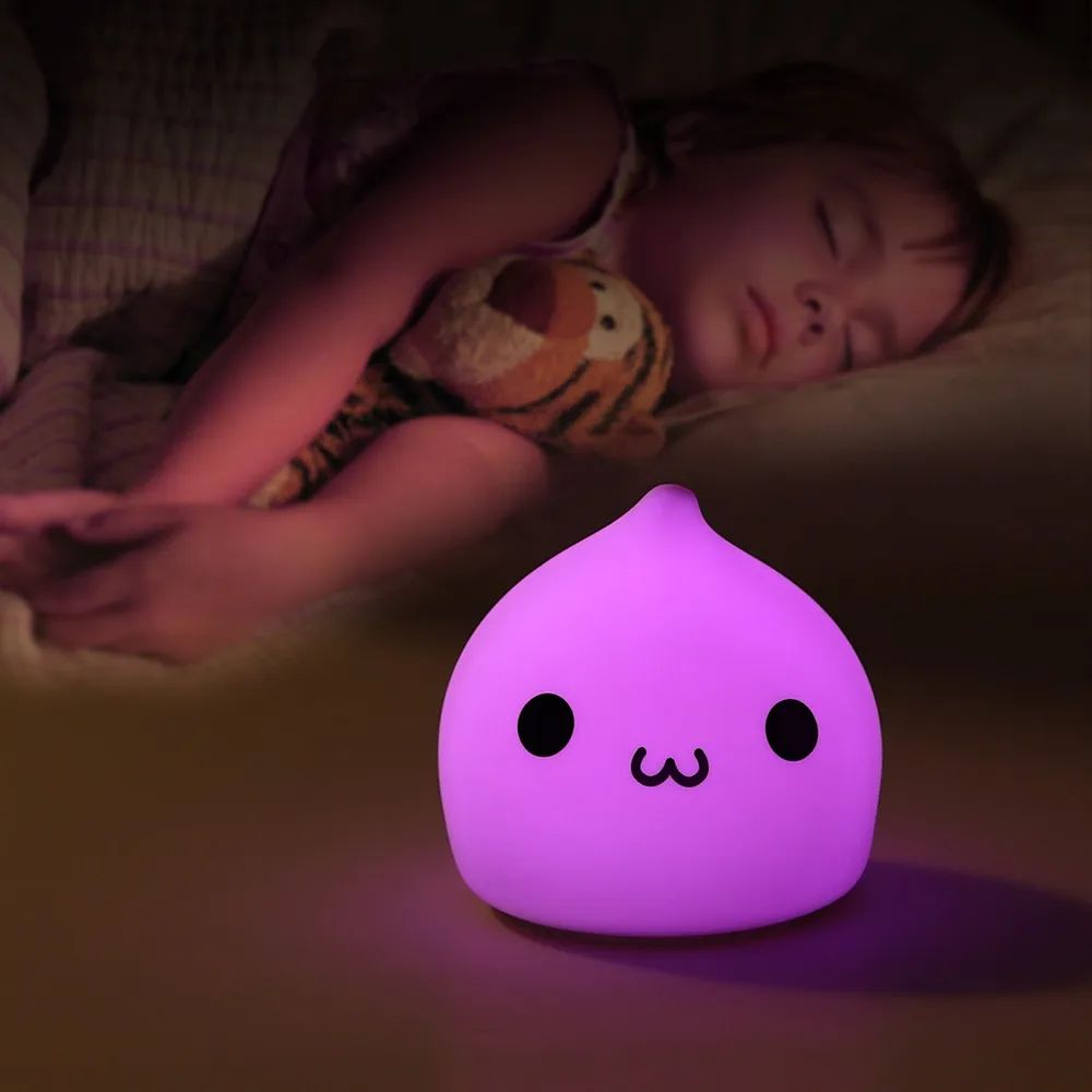 

2021LED Night Light Luz Nocturna Infantil Nachtlampje Voor Kinderen Bedroom Lamp Touch Sensor Room Decor Cute Gift for Kids Baby