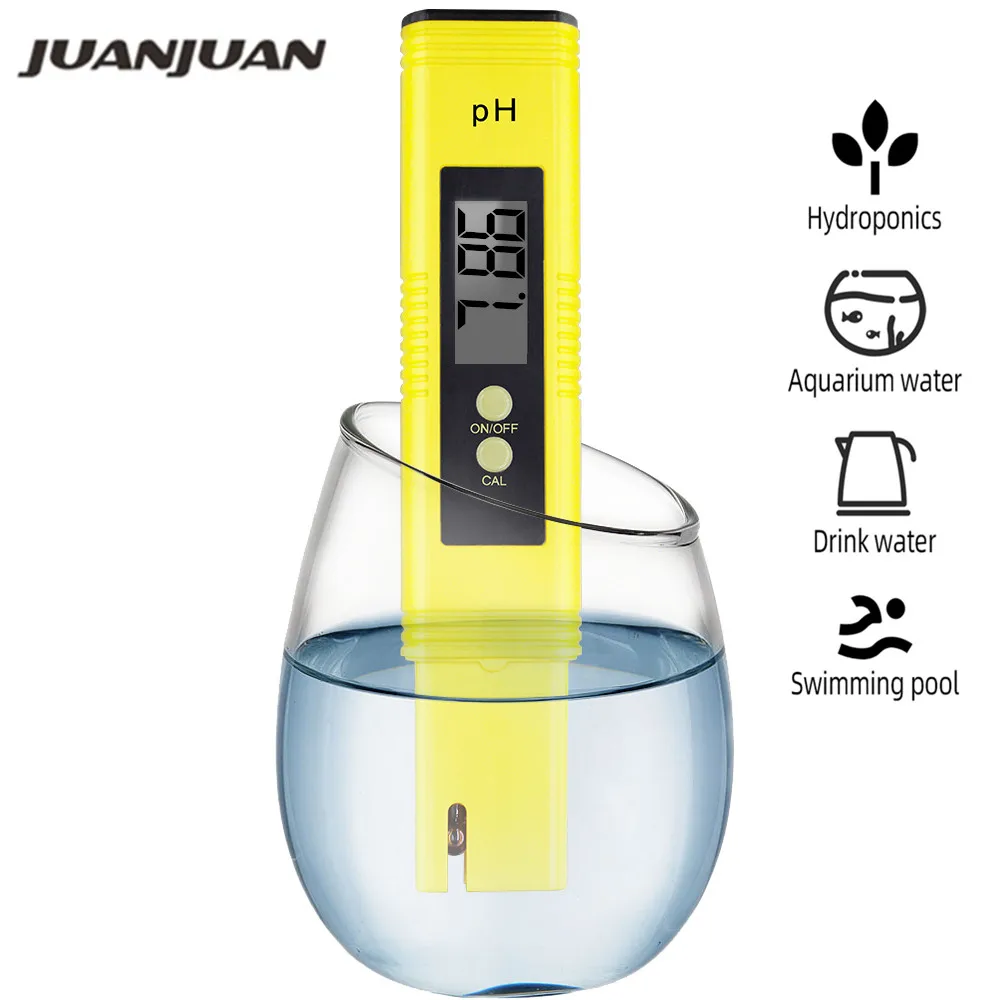 Карман ручка воде ph метр цифровой 0 01 Фильтр измерения качества воды Чистота atomatic