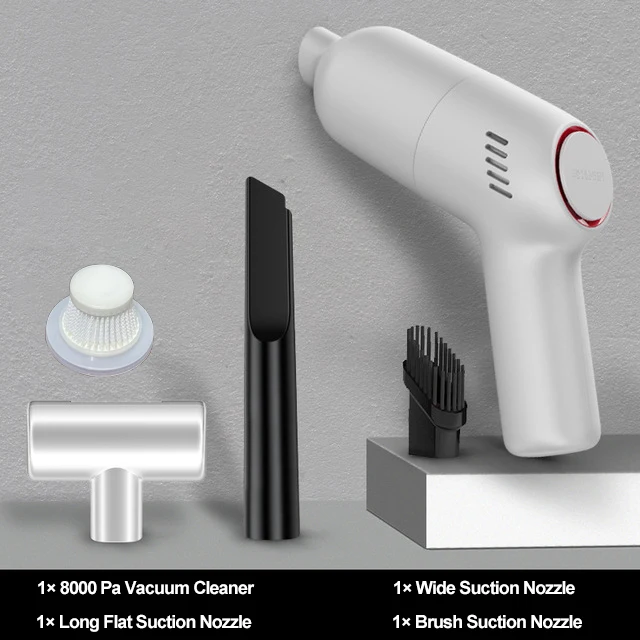 

Портативный автомобильный пылесос, 8000 па, 120 Вт, для влажной и сухой уборки, беспроводной, беспроводная Очистка