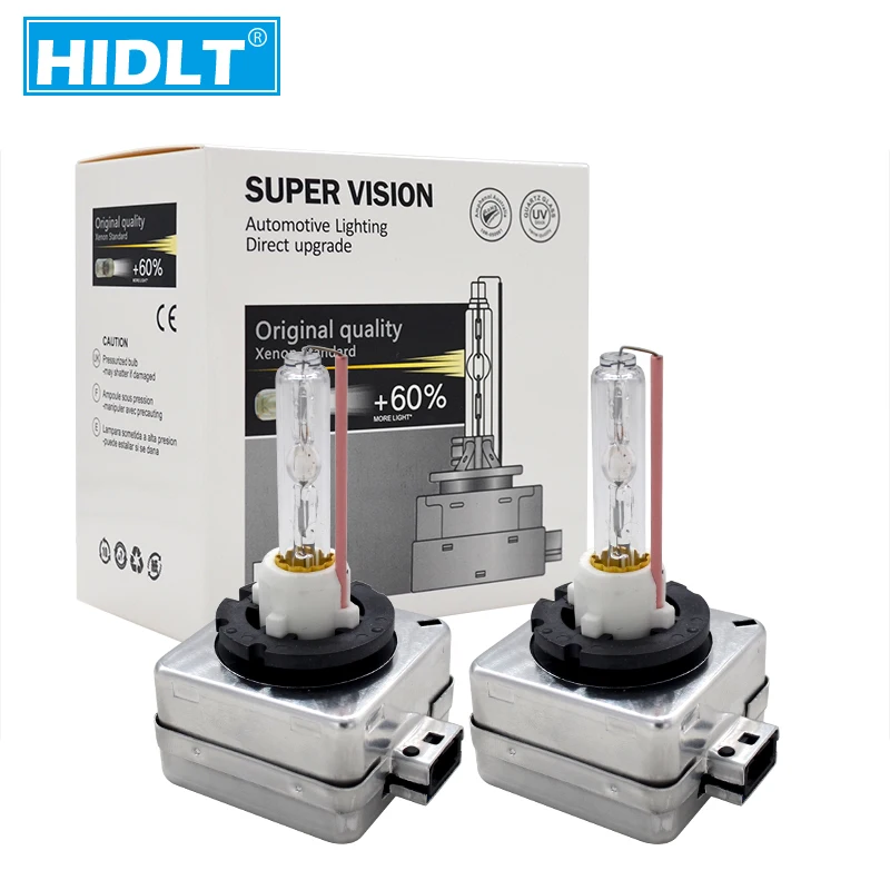 HIDLT Автомобильные фары Xenon D1S 6000K 35W Керамические HID Лампы Фиолетовый Синий Зеленый