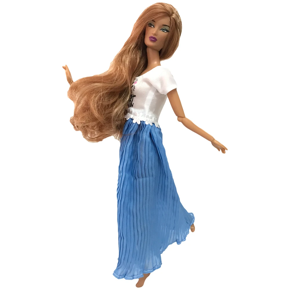 NK новейшее платье для куклы красивая одежда вечерние ручной работы Модное Барби