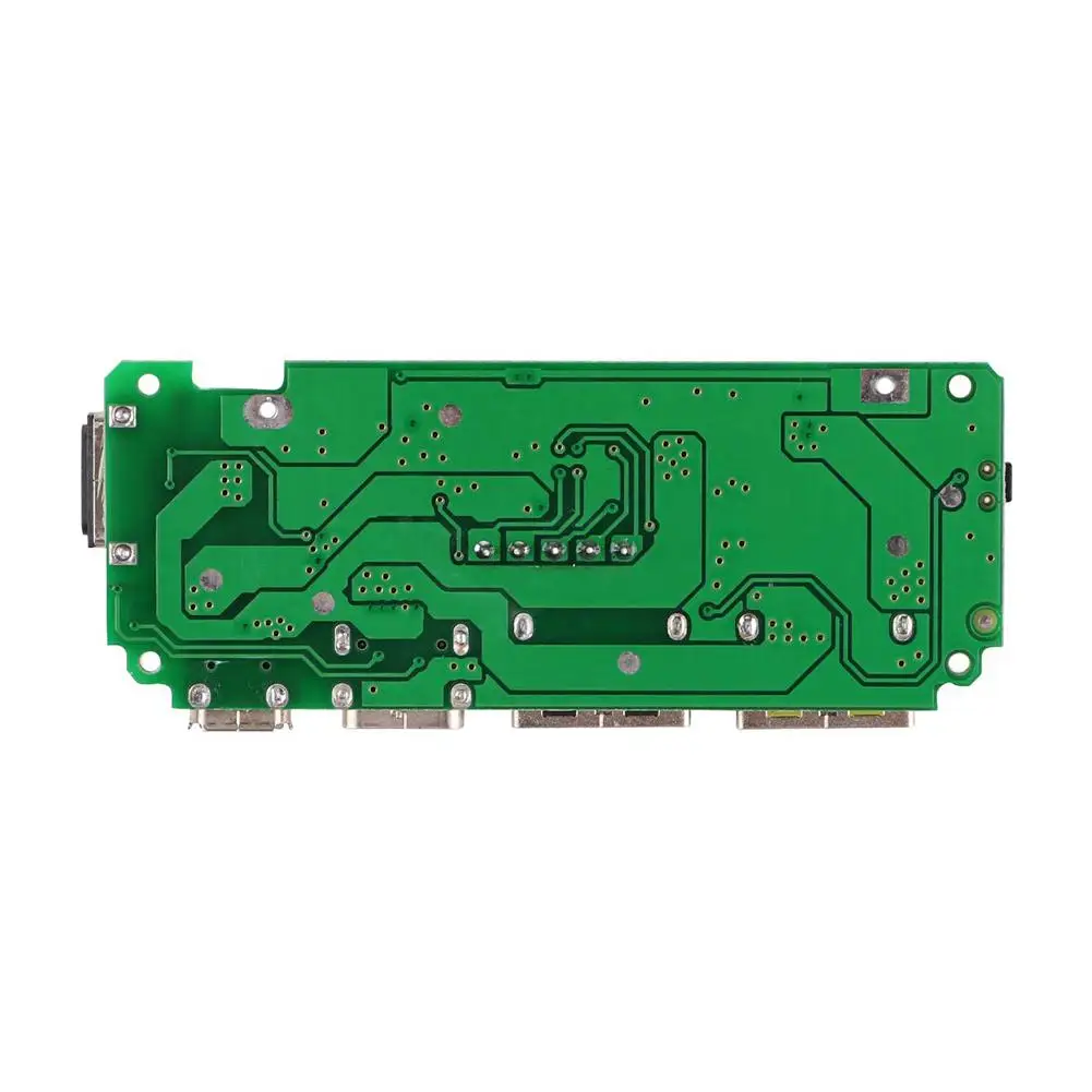 Светодиодный двойной USB 5 В 18650 а Micro/Type C внешний аккумулятор модуль зарядки