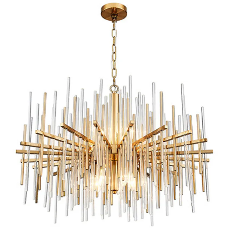 Modern LED Luxury Chandelier Crystal Chandelier Lights Home Decorative Lamp Kitchen Living Room Hotel Hall Art Indoor Lighting