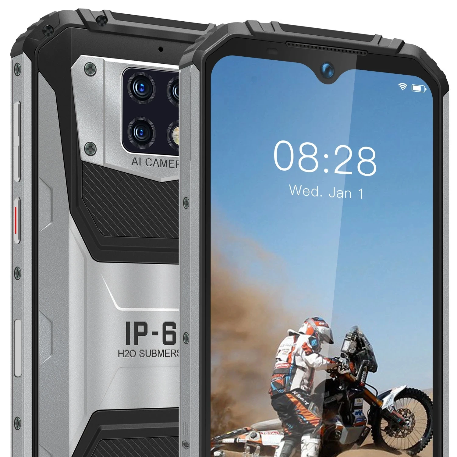 Смартфон OUKITEL WP6 6+128ГБ 48+5МП/16МП 6 3&quot|Смартфоны| |