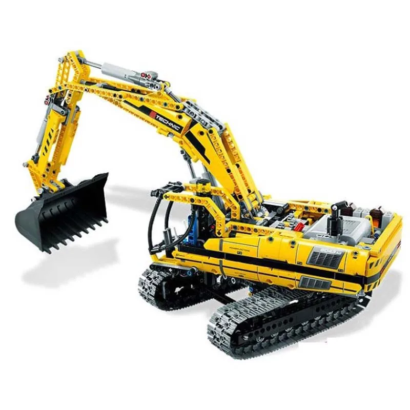 В наличии Technic 1123 шт модель экскаватора строительные блоки кирпичи совместимые