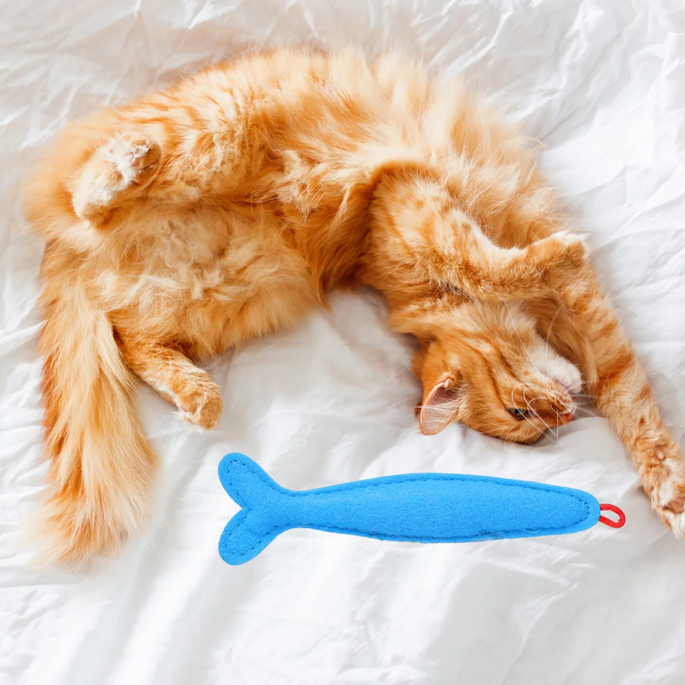 

6pcs Catnip Cat Toys Adorable Cat Chew Toys Interactive Kitten Teasing Toys