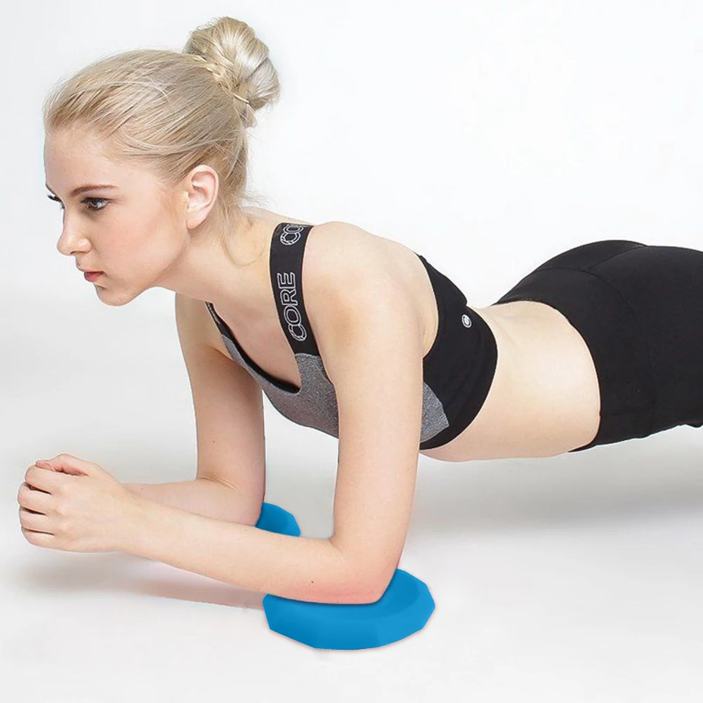 1 пара утолщенный круглый наколенник для занятий йогой и фитнесом | Спорт