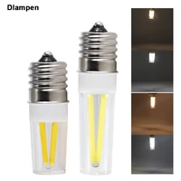 bombilla led filament bulb e17 2w 3w light 110v 220v dimmer cob energy saving lamp glass shell high quality dimming lighting