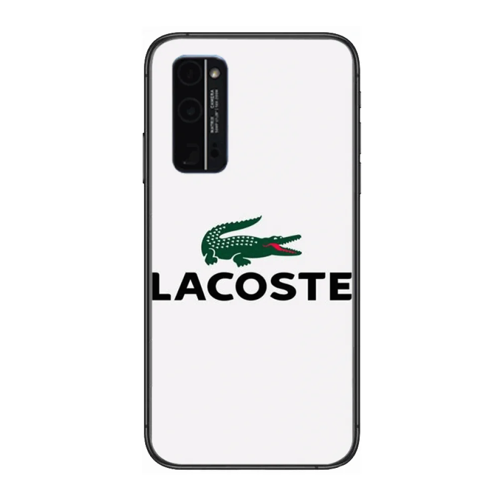 

Tide brand plus simple and fashionable matte anti-fall Phone Case Hull For Huawei Honor 8 9 10 20 30 A S Lite Pro 5g i Black