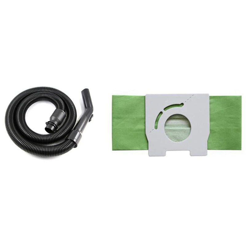 

10Pcs Dust Paper Bags Filter Cotton With ​Hoses For Panasonic Vacuum Cleaner MC-2700/2750/2760/Fc-CA291/321/591/C-13