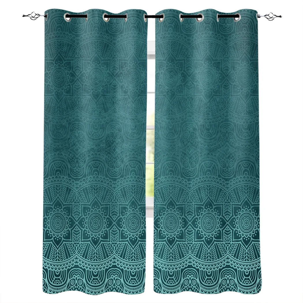 Занавески с индийским принтом занавески для гостиной спальни необходимое