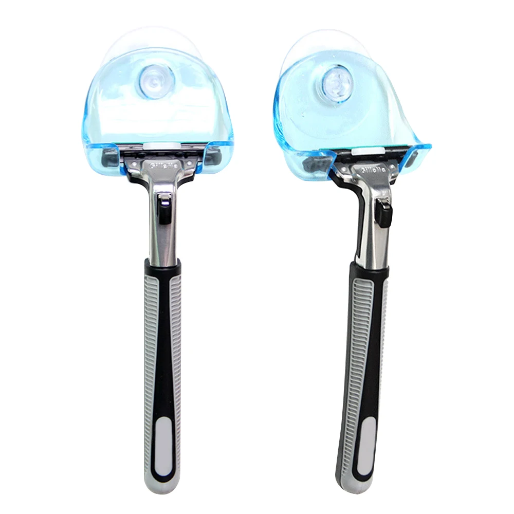 Мужская бритвенная полка для бритья Экологичная супер присоска держатель бритвы