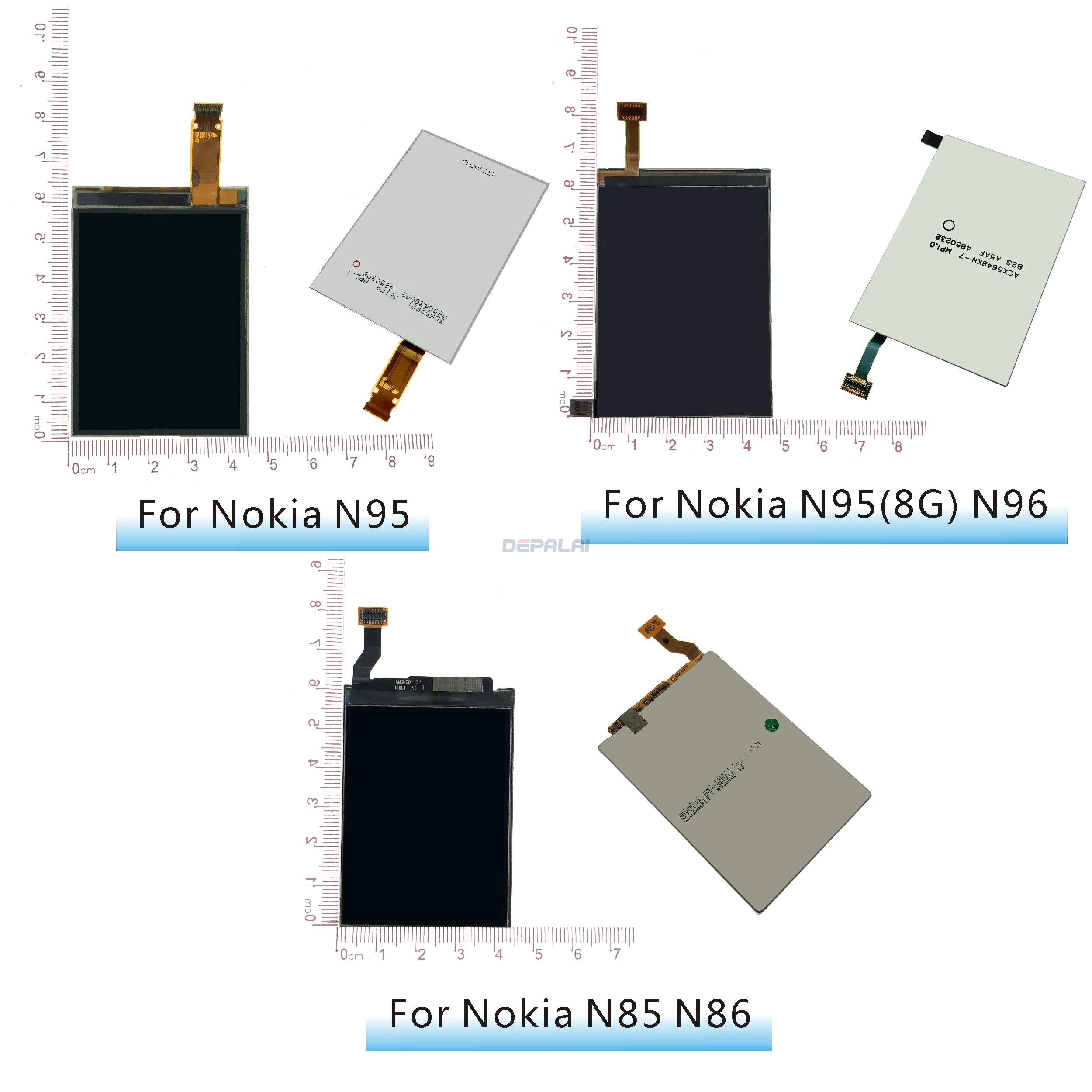 Качественный ЖК-дисплей для Nokia N95 N95(8G) N96 N85 N86 | Мобильные телефоны и аксессуары