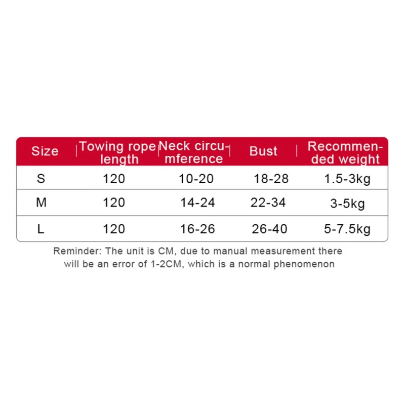 

Anti-lost Dog Vest 2021 Dogs Cat Training Vest Pet Dog Harness For Medium Big Dogs Adjustable Outdoor Protective Harness Collar