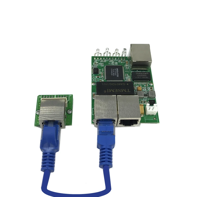 3-port Gigabit switch module is widely used in LED line 5 port 10/100/1000 m contact mini PCBA Motherboard | Компьютеры и офис