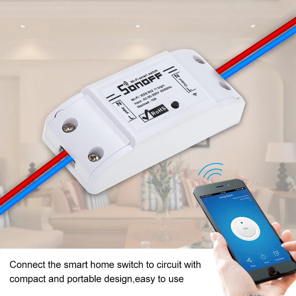 Умный пульт дистанционного управления wi fi переключатель Diy таймер беспроводной